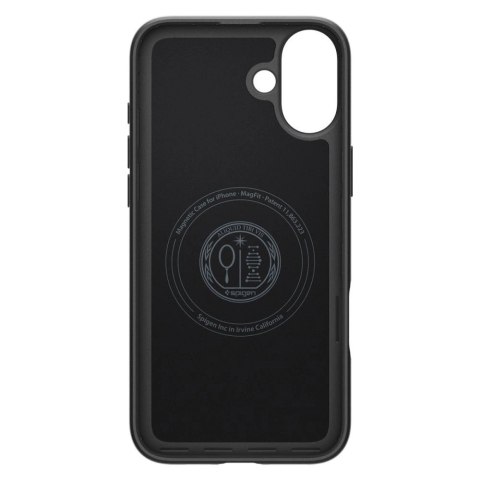 Etui Spigen Thin Fit MagSafe do na iPhone 16 Plus - czarne Etui Spigen Thin Fit MagSafe do na iPhone 16 Plus - czarne