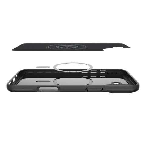 Etui Spigen Thin Fit MagSafe do na iPhone 16 Plus - czarne Etui Spigen Thin Fit MagSafe do na iPhone 16 Plus - czarne