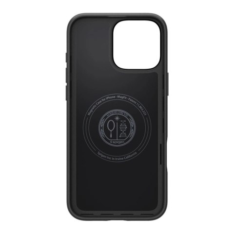 Etui Spigen Thin Fit MagSafe do na iPhone 16 Pro - czarne Etui Spigen Thin Fit MagSafe do na iPhone 16 Pro - czarne
