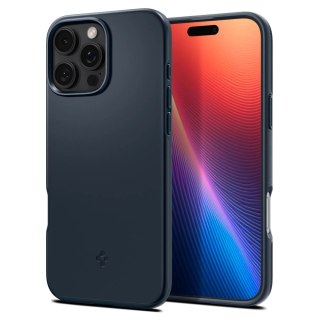 Etui Spigen Thin Fit MagSafe na iPhone 16 Pro - ciemnoszare