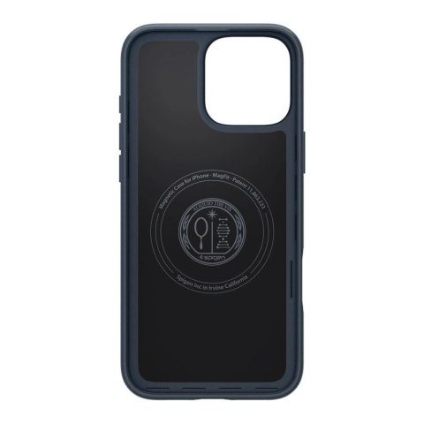 Etui Spigen Thin Fit MagSafe na iPhone 16 Pro - ciemnoszare Etui Spigen Thin Fit MagSafe na iPhone 16 Pro - ciemnoszare
