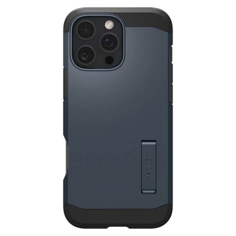 Etui Spigen Tough Armor MagSafe z podstawką na iPhone 16 Pro - ciemnoszare Etui Spigen Tough Armor MagSafe z podstawką na iPhone 16 Pro - ciemnoszare