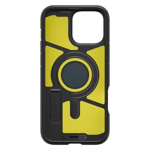 Etui Spigen Tough Armor MagSafe z podstawką na iPhone 16 Pro - ciemnoszare Etui Spigen Tough Armor MagSafe z podstawką na iPhone 16 Pro - ciemnoszare
