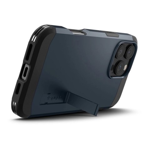 Etui Spigen Tough Armor MagSafe z podstawką na iPhone 16 Pro - ciemnoszare Etui Spigen Tough Armor MagSafe z podstawką na iPhone 16 Pro - ciemnoszare