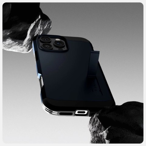 Etui Spigen Tough Armor MagSafe z podstawką na iPhone 16 Pro - ciemnoszare Etui Spigen Tough Armor MagSafe z podstawką na iPhone 16 Pro - ciemnoszare