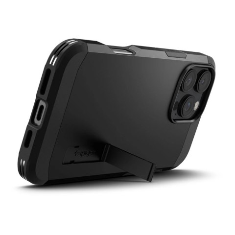 Etui Spigen Tough Armor MagSafe z podstawką na iPhone 16 Pro - czarne Etui Spigen Tough Armor MagSafe z podstawką na iPhone 16 Pro - czarne