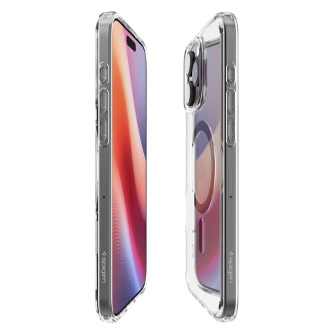 Etui Spigen Ultra Hybrid Mag z MagSafe Carbon Fiber na iPhone 16 Pro Max - ciemnoszare Etui Spigen Ultra Hybrid Mag z MagSafe Carbon Fiber na iPhone 16 Pro Max - ciemnoszare