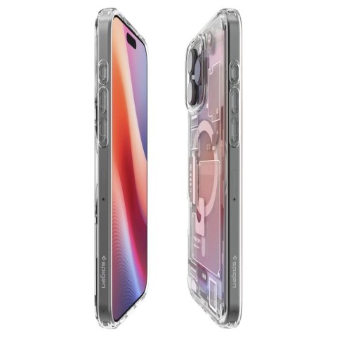 Etui Spigen Ultra Hybrid Mag z MagSafe Zero One na iPhone 16 Pro Max - tytanowe Etui Spigen Ultra Hybrid Mag z MagSafe Zero One na iPhone 16 Pro Max - tytanowe