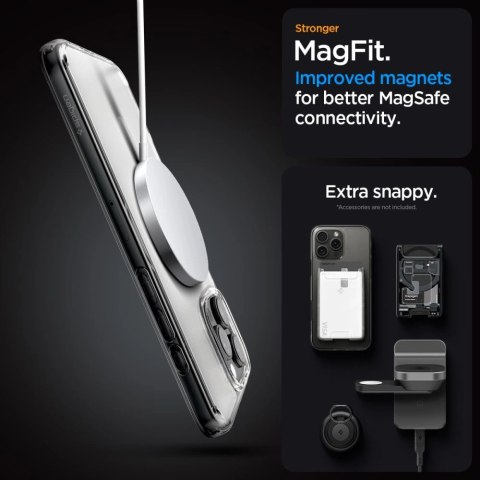 Etui Spigen Ultra Hybrid Mag z MagSafe na iPhone 16 Pro Max - przezroczyste Etui Spigen Ultra Hybrid Mag z MagSafe na iPhone 16 Pro Max - przezroczyste