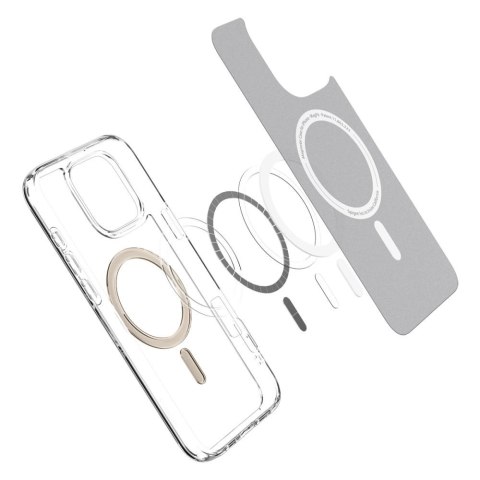 Etui Spigen Ultra Hybrid Mag z MagSafe na iPhone 16 Pro Max - złote Etui Spigen Ultra Hybrid Mag z MagSafe na iPhone 16 Pro Max - złote