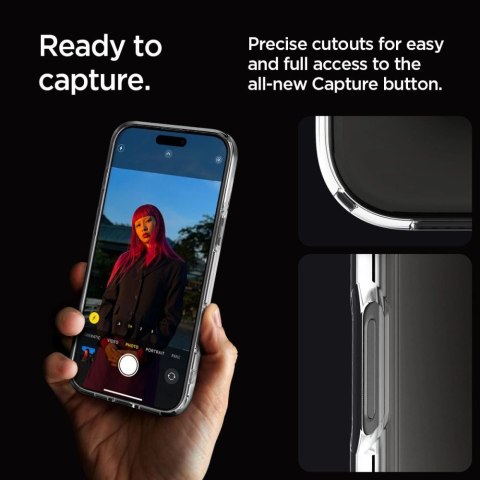 Etui Spigen Ultra Hybrid na iPhone 16 Pro Max - przezroczyste Etui Spigen Ultra Hybrid na iPhone 16 Pro Max - przezroczyste