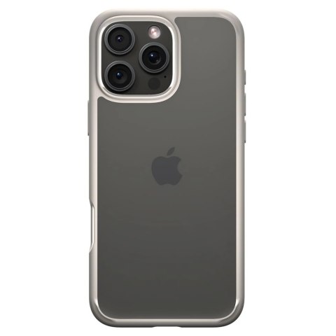 Etui Spigen Ultra Hybrid na iPhone 16 Pro Max - tytanowe Etui Spigen Ultra Hybrid na iPhone 16 Pro Max - tytanowe