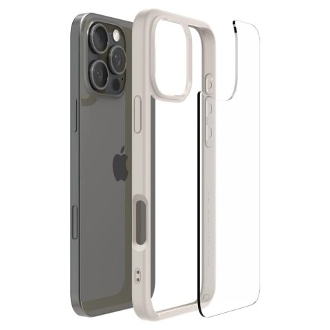 Etui Spigen Ultra Hybrid na iPhone 16 Pro Max - tytanowe Etui Spigen Ultra Hybrid na iPhone 16 Pro Max - tytanowe