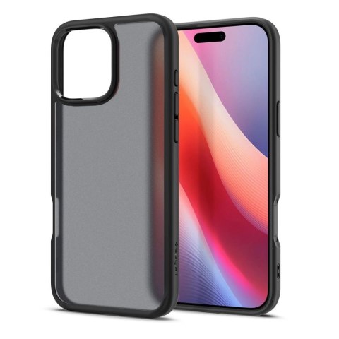 Etui Spigen Ultra Hybrid na iPhone 16 Pro - czarne Etui Spigen Ultra Hybrid na iPhone 16 Pro - czarne
