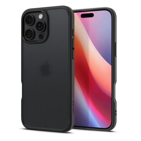 Etui Spigen Ultra Hybrid na iPhone 16 Pro - czarne Etui Spigen Ultra Hybrid na iPhone 16 Pro - czarne
