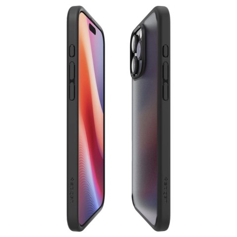 Etui Spigen Ultra Hybrid na iPhone 16 Pro - czarne Etui Spigen Ultra Hybrid na iPhone 16 Pro - czarne