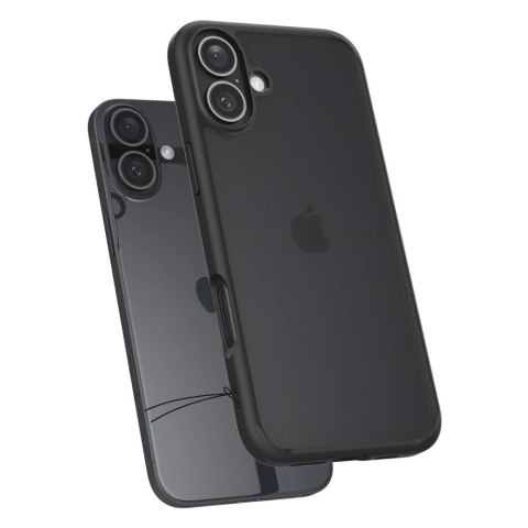 Spigen Ultra Hybrid MagSafe na iPhone 16 - czarne Spigen Ultra Hybrid MagSafe na iPhone 16 - czarne