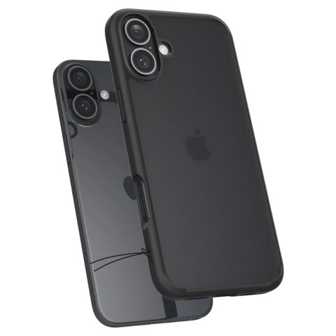 Spigen Ultra Hybrid MagSafe na iPhone 16 - czarne Spigen Ultra Hybrid MagSafe na iPhone 16 - czarne