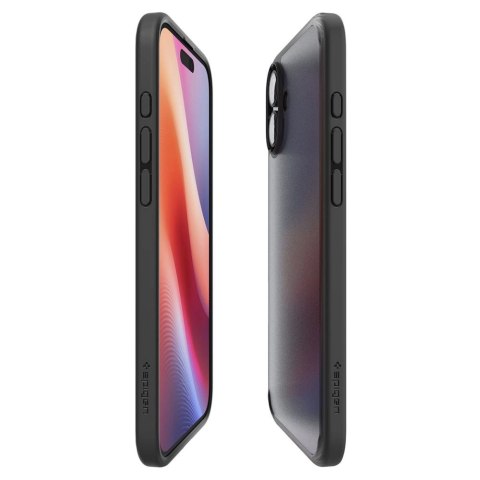 Spigen Ultra Hybrid MagSafe na iPhone 16 - czarne Spigen Ultra Hybrid MagSafe na iPhone 16 - czarne