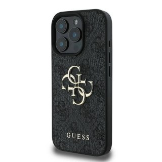 Etui Guess 4G Big Logo na iPhone 16 Pro - czarne