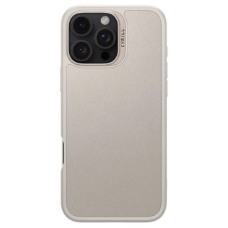 Etui Spigen Cyrill Kajuk MagSafe na iPhone 16 Pro Max - beżowe