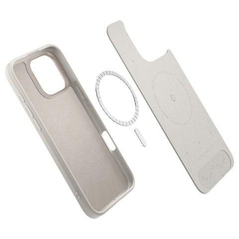 Etui Spigen Cyrill Kajuk MagSafe na iPhone 16 Pro Max - beżowe Etui Spigen Cyrill Kajuk MagSafe na iPhone 16 Pro Max - beżowe