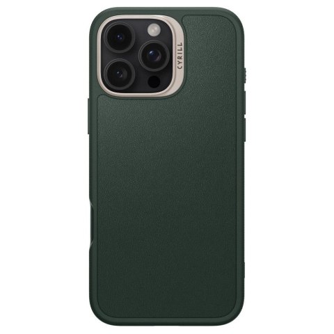 Etui Spigen Cyrill Kajuk MagSafe na iPhone 16 Pro Max - zielone Etui Spigen Cyrill Kajuk MagSafe na iPhone 16 Pro Max - zielone