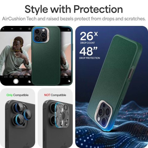 Etui Spigen Cyrill Kajuk MagSafe na iPhone 16 Pro Max - zielone Etui Spigen Cyrill Kajuk MagSafe na iPhone 16 Pro Max - zielone