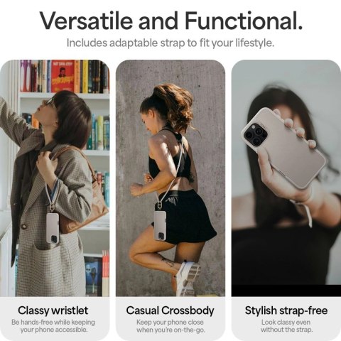 Etui Spigen Cyrill Kajuk MagSafe na iPhone 16 Pro - beżowe Etui Spigen Cyrill Kajuk MagSafe na iPhone 16 Pro - beżowe