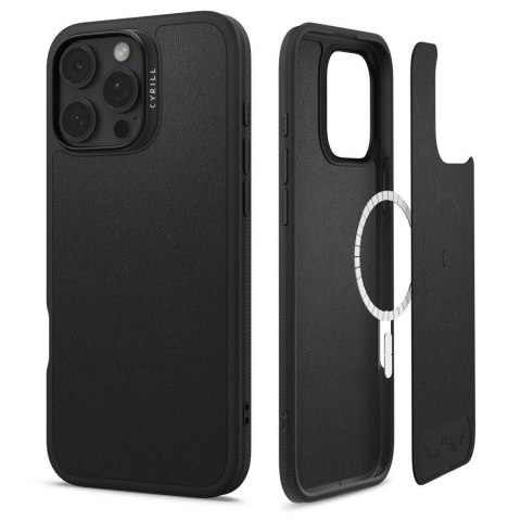 Etui Spigen Cyrill Kajuk MagSafe na iPhone 16 Pro - czarne