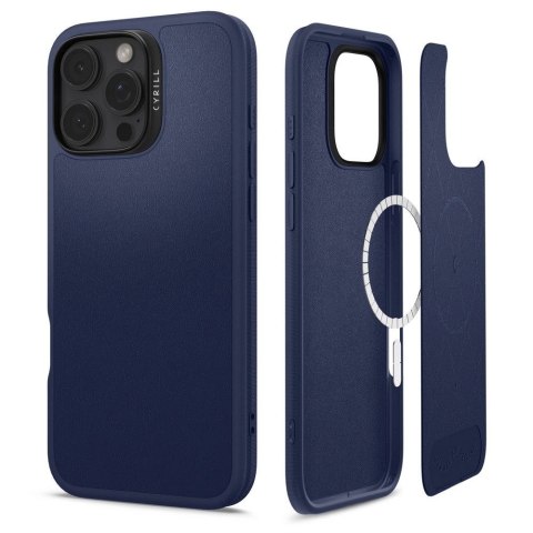 Etui Spigen Cyrill Kajuk MagSafe na iPhone 16 Pro - granatowe Etui Spigen Cyrill Kajuk MagSafe na iPhone 16 Pro - granatowe