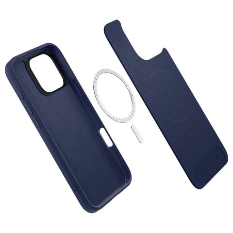 Etui Spigen Cyrill Kajuk MagSafe na iPhone 16 Pro - granatowe Etui Spigen Cyrill Kajuk MagSafe na iPhone 16 Pro - granatowe