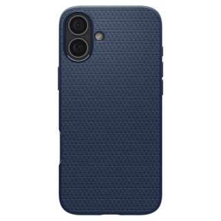 Etui Spigen Liquid Air na iPhone 16 Plus - niebieskie
