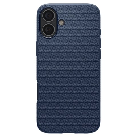 Etui Spigen Liquid Air na iPhone 16 Plus - niebieskie Etui Spigen Liquid Air na iPhone 16 Plus - niebieskie