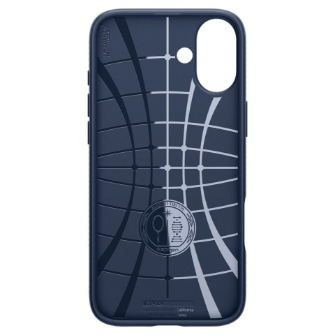 Etui Spigen Liquid Air na iPhone 16 Plus - niebieskie Etui Spigen Liquid Air na iPhone 16 Plus - niebieskie