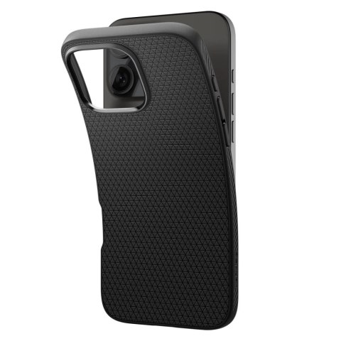 Etui Spigen Liquid Air na iPhone 16 Pro Max - czarne Etui Spigen Liquid Air na iPhone 16 Pro Max - czarne