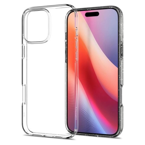 Etui Spigen Liquid Crystal na iPhone 16 Pro Max - przezroczysto-brokatowe Etui Spigen Liquid Crystal na iPhone 16 Pro Max - przezroczysto-brokatowe