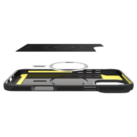 Etui Spigen Rugged Armor MagSafe do iPhone 16 Pro Max - czarne Etui Spigen Rugged Armor MagSafe do iPhone 16 Pro Max - czarne
