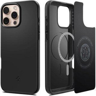 Etui Spigen Thin Fit MagSafe do na iPhone 16 Pro Max - czarne