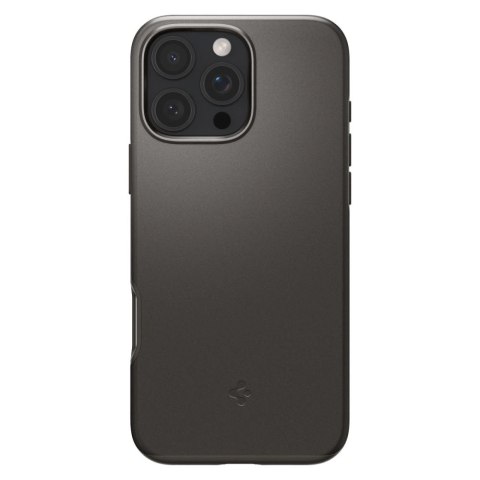 Etui Spigen Thin Fit MagSafe do na iPhone 16 Pro Max - gunmetal Etui Spigen Thin Fit MagSafe do na iPhone 16 Pro Max - gunmetal