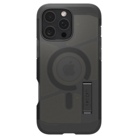 Etui Spigen Tough Armor MagSafe na iPhone 16 Pro Max - czarne Etui Spigen Tough Armor MagSafe na iPhone 16 Pro Max - czarne