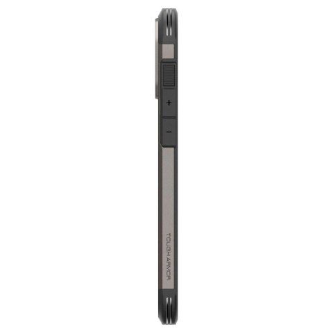 Etui Spigen Tough Armor MagSafe z podstawką na iPhone 16 Pro Max - gunmetal Etui Spigen Tough Armor MagSafe z podstawką na iPhone 16 Pro Max - gunmetal