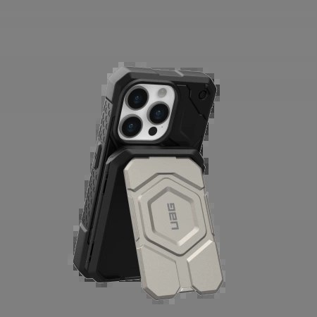 Magnetyczny portfel UAG Magnetic Wallet z podstawką kompatybilny z MagSafe - tytanowy Magnetyczny portfel UAG Magnetic Wallet z podstawką kompatybilny z MagSafe - tytanowy