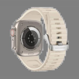 Pasek Decoded Ultra Traction na Apple Watch 42 / 44 / 45 / 49 mm - biały