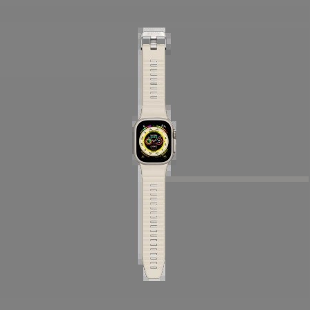 Pasek Decoded Ultra Traction na Apple Watch 42 / 44 / 45 / 49 mm - biały