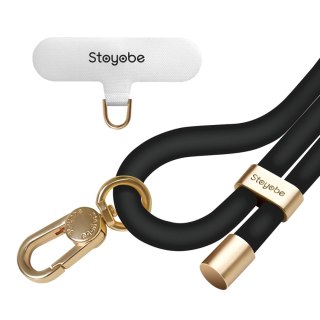 Smycz silikonowa Stoyobe Phone Lanyard do telefonu - czarna