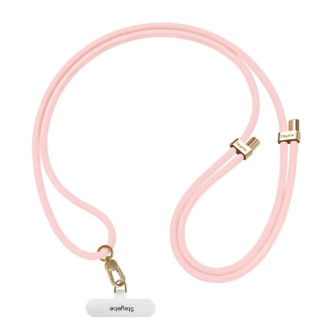 Smycz silikonowa Stoyobe Phone Lanyard do telefonu - różowa Smycz silikonowa Stoyobe Phone Lanyard do telefonu - różowa