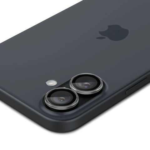 Szkło hartowane Spigen Glas.tR EZ Fit Optik Pro na aparat do iPhone 16 Plus (2 szt.) Szkło hartowane Spigen Glas.tR EZ Fit Optik Pro na aparat do iPhone 16 Plus (2 szt.)