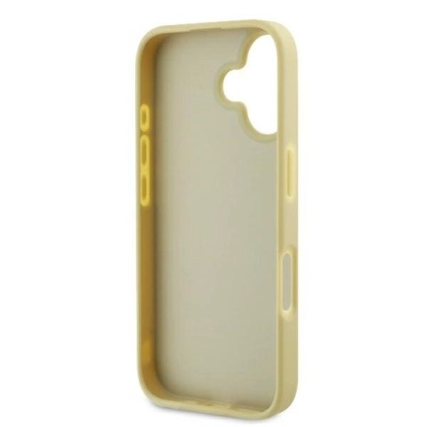 Etui Karl Lagerfeld Metal Signature na iPhone 16 - złote Etui Karl Lagerfeld Metal Signature na iPhone 16 - złote