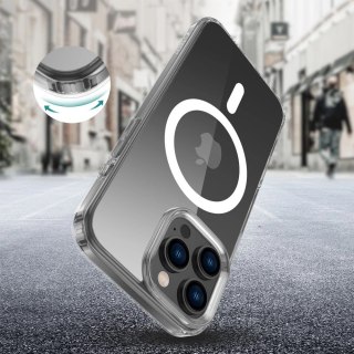 Etui Tech-Protect FlexAir Hybrid MagSafe na iPhone 16 Pro Max - przezroczyste